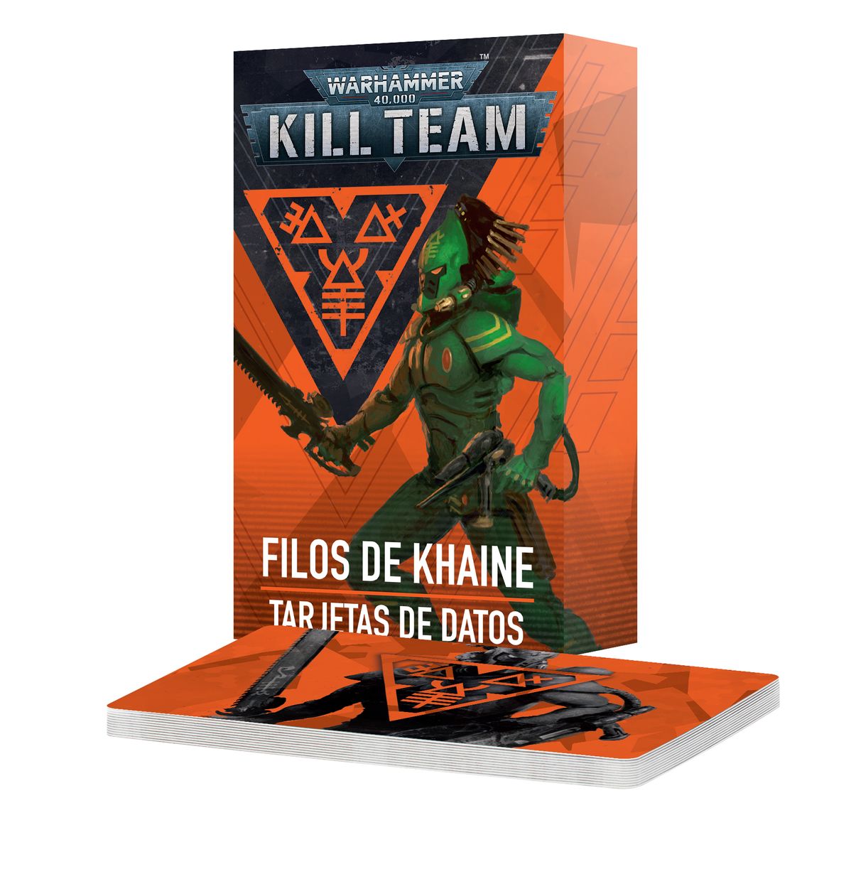 KILL TEAM: DATACARDS: BLADES OF KHAINE (ESPAÑOL)