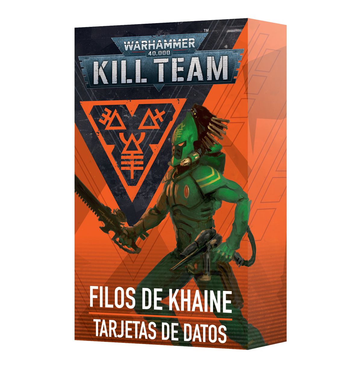 KILL TEAM: DATACARDS: BLADES OF KHAINE (ESPAÑOL)