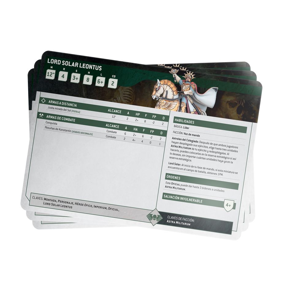 INDEX: ASTRA MILITARUM. ESPAÑOL