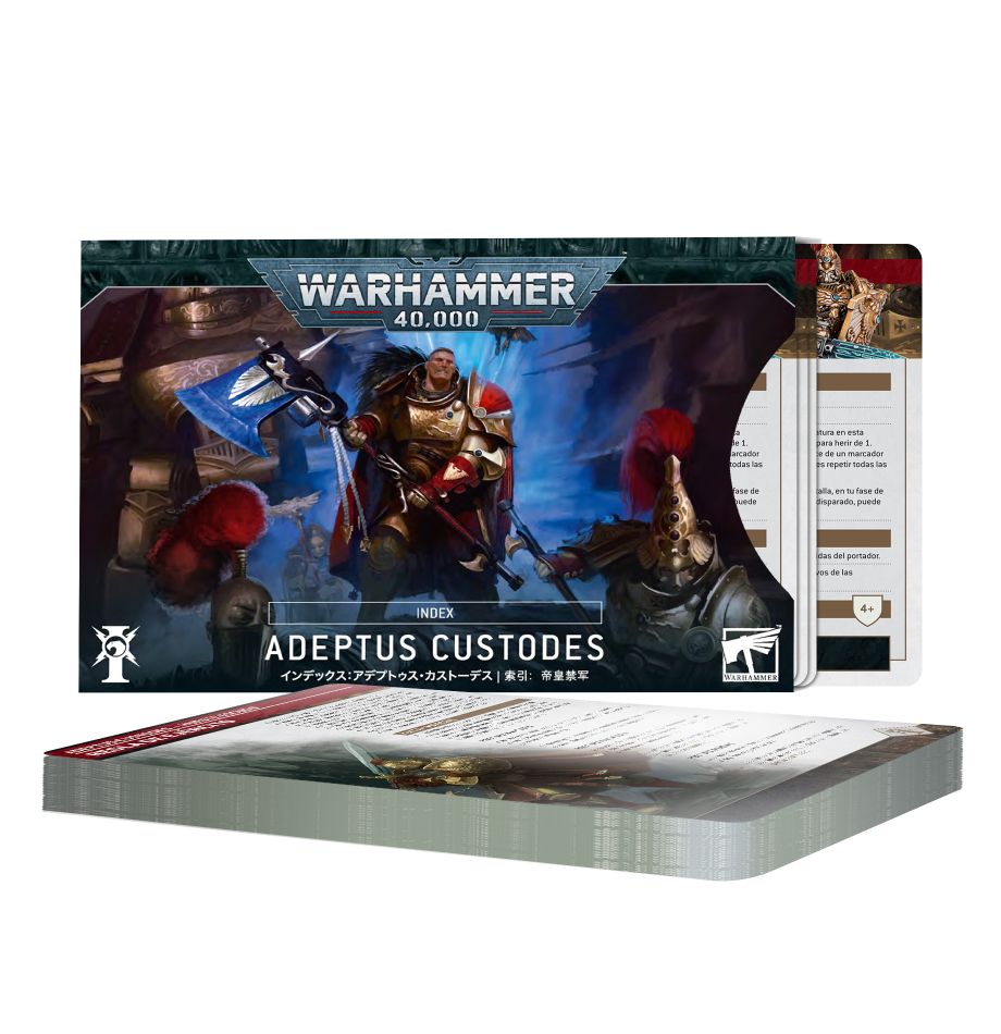 INDEX: ADEPTUS CUSTODES.INGLES