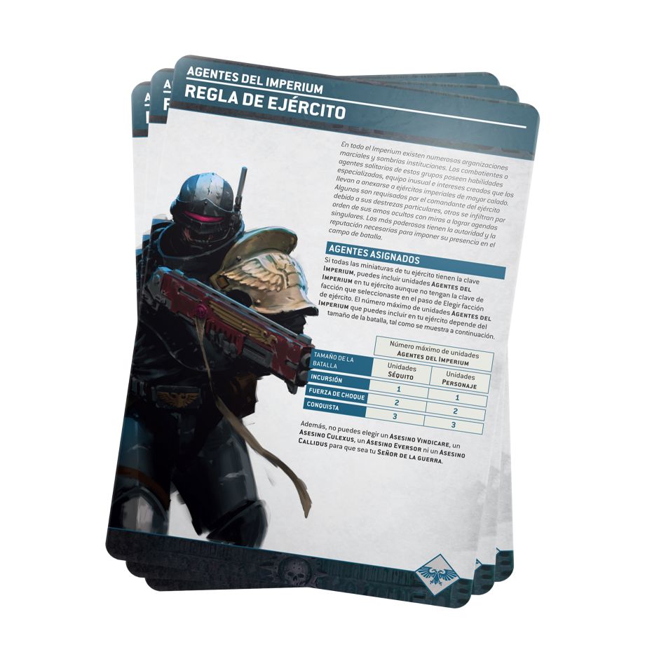 INDEX: IMPERIAL AGENTS. ESPAÑOL