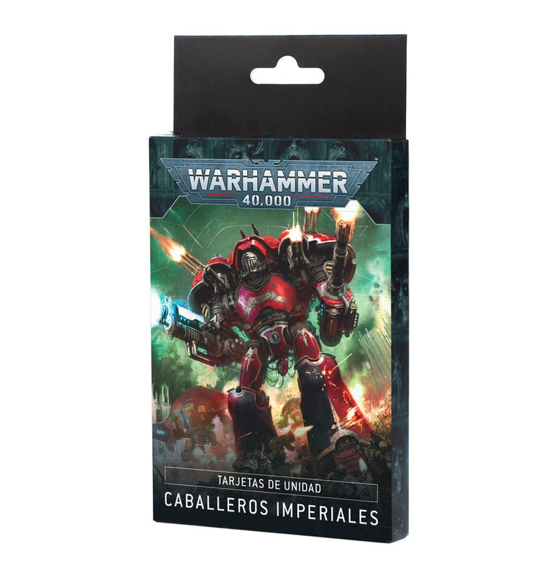 DATASHEET CARDS: IMPERIAL KNIGHTS (ESPAÑOL)