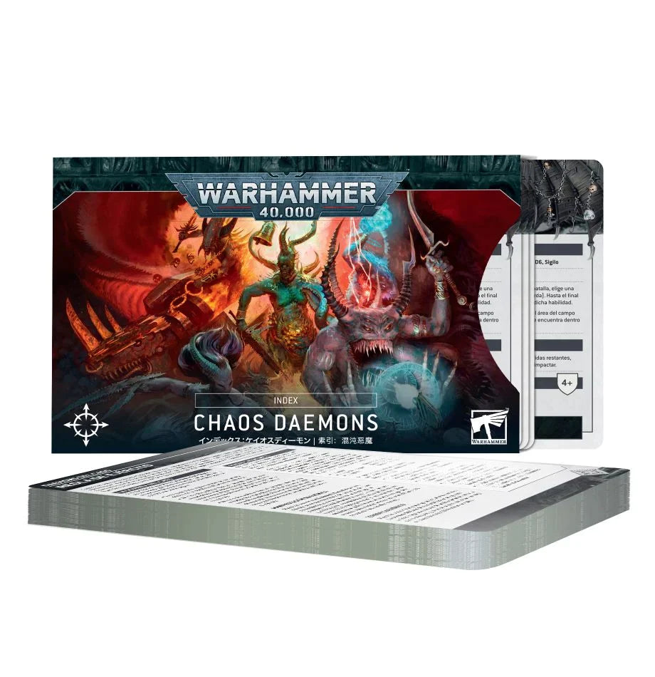 INDEX: CHAOS DAEMONS. INGLES