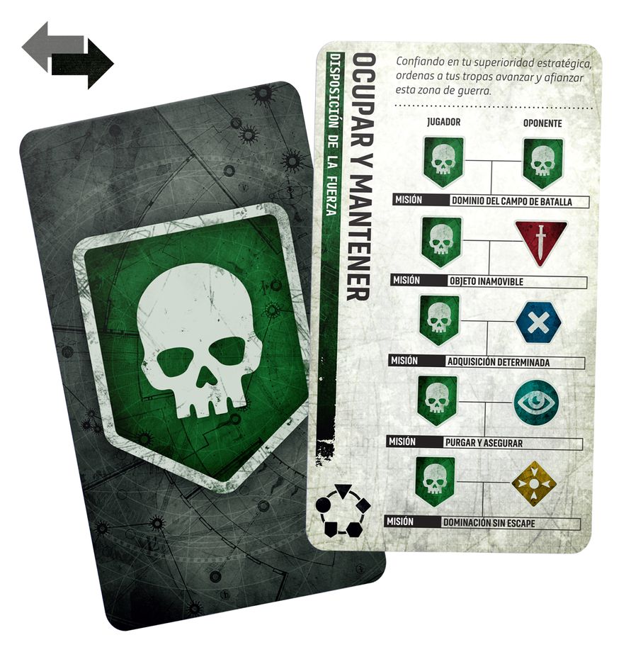 WH40K: CHAPTER APPROVED MISSION DECK ENG