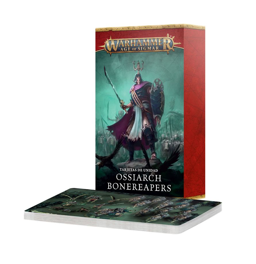 WARSCROLL CARDS:OSSIARCH BONEREAPERS ENG