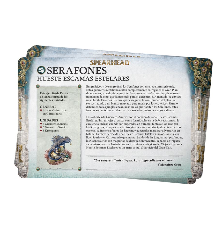 Faction Pack: Seraphon (ingles)