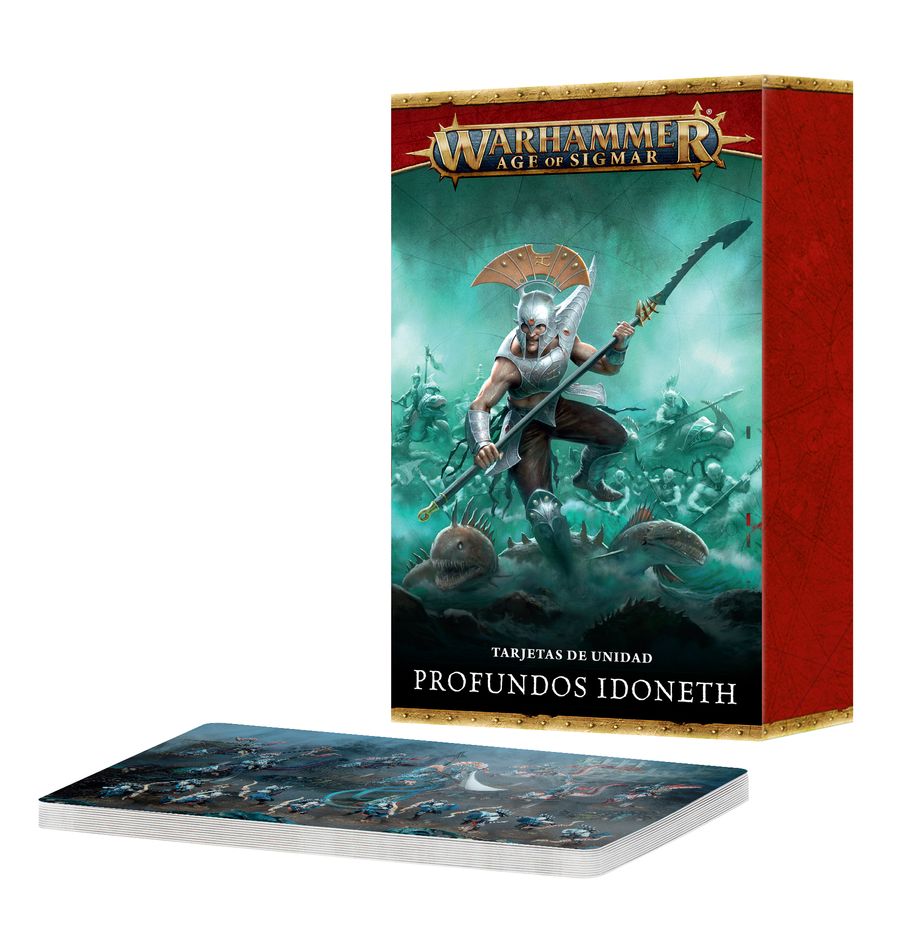 WARSCROLL CARDS: IDONETH DEEPKIN (ESPAÑOL)