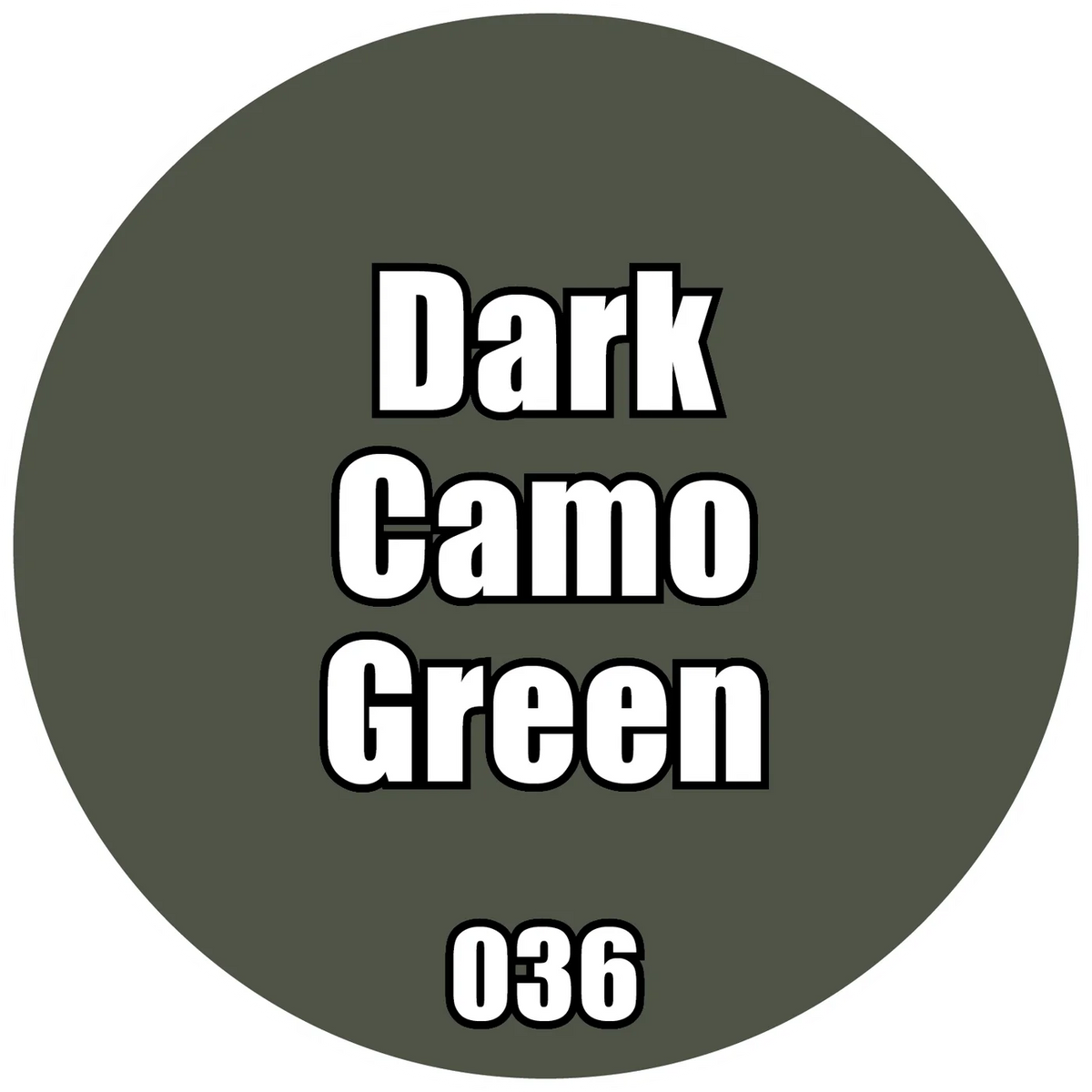 036-Pro Acryl Dark Camo Green