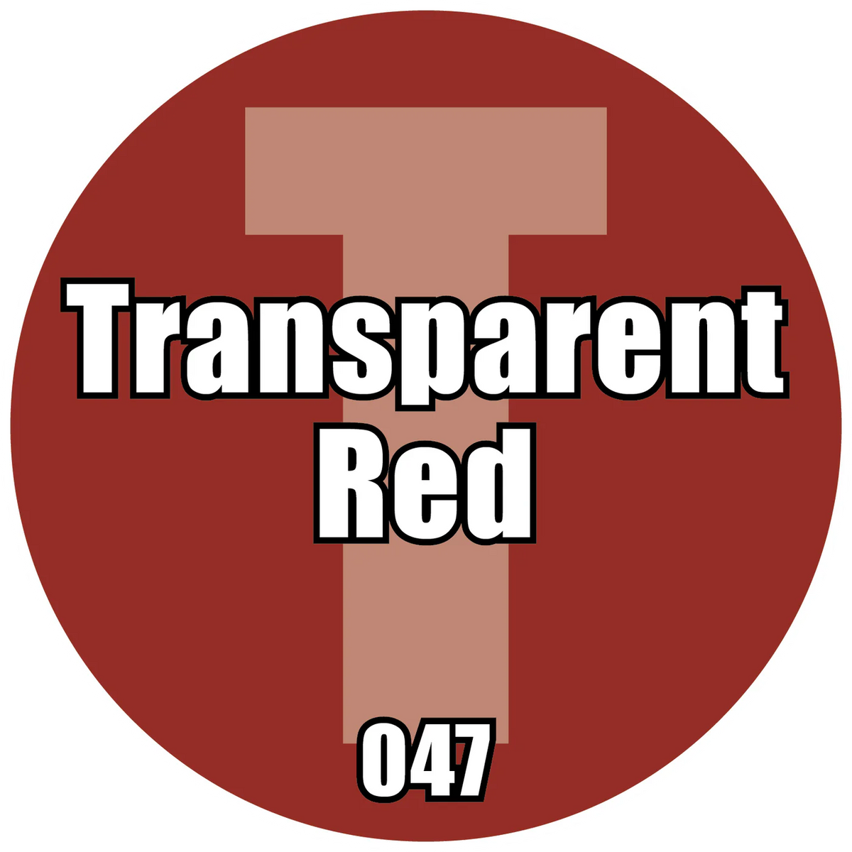 047-Pro Acryl Transparent Red