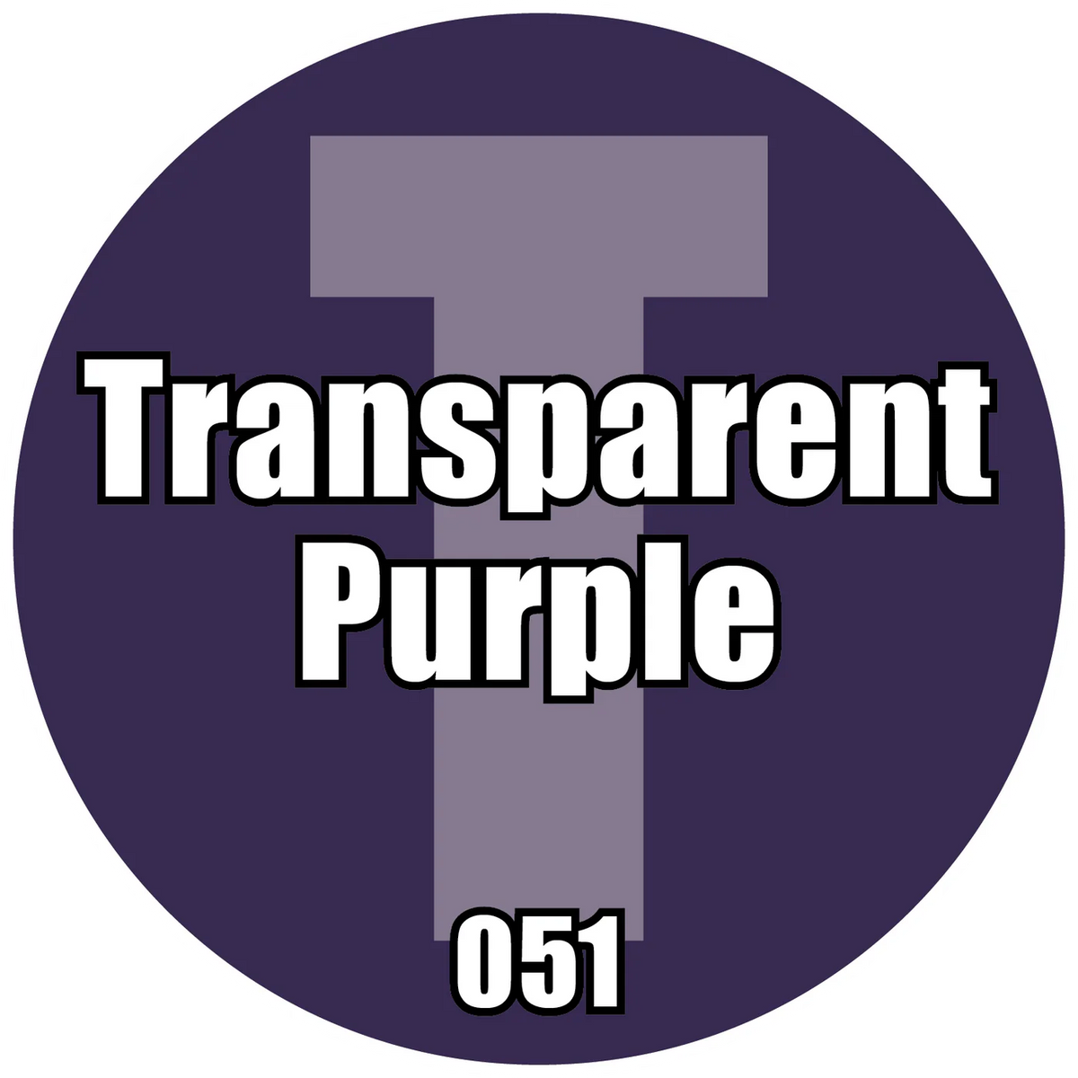 051-Pro Acryl Transparent Purple