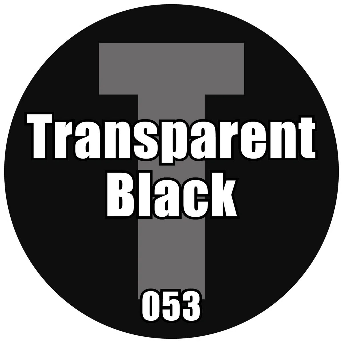 053-Pro Acryl Transparent Black