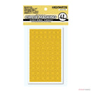 HIQPARTS Circle Masking Sticker 4L