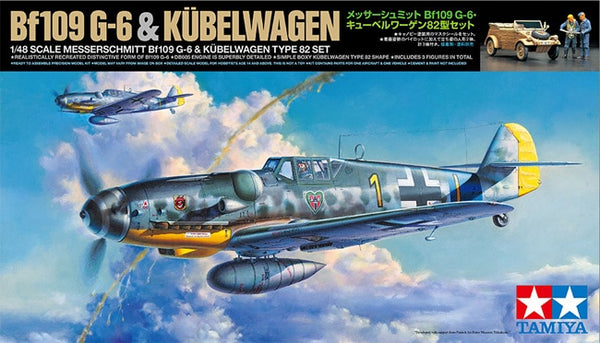 Ensemble Messerschmitt Bf109 G-6 et Kübelwagen Type 82