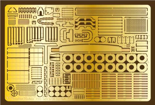 1/35 RUSSIAN SELF-PROPELLED GUN SU-76M PE SET for TAMIYA MM35348 | Photo Etched