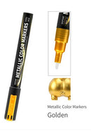DSP-MKA-10 DSPIAE Super Metallic Colors Markers - Golden