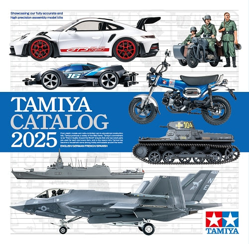 Tamiya Catalogue 2025 (English/German/French/Spanish) Tamiya - Nr. 64457
