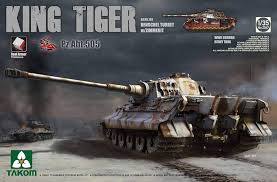 TAKOM 2047 King Tiger Henschel Turret w/Zimmerit Pz.Abt.505