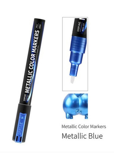 DSP-MKA-07 DSPIAE Super Metallic Colors Markers - Metallic Blue
