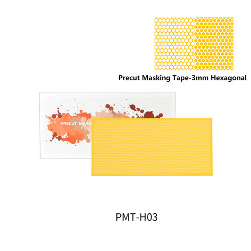 DSP-PMT-H03: DSPIAE PMT-H03 3mm Precut Masking Tape - 3mm Hexagonal