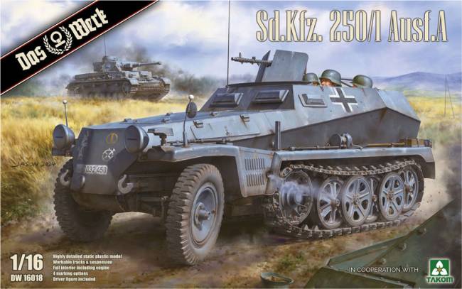 DAW-DW16018 Das Werk Sd. Kfz. 250/1 Ausf. A