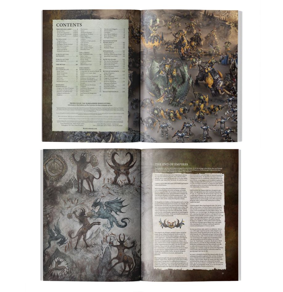 Destruction Battletome: Orruk Warclans (Inglés)
