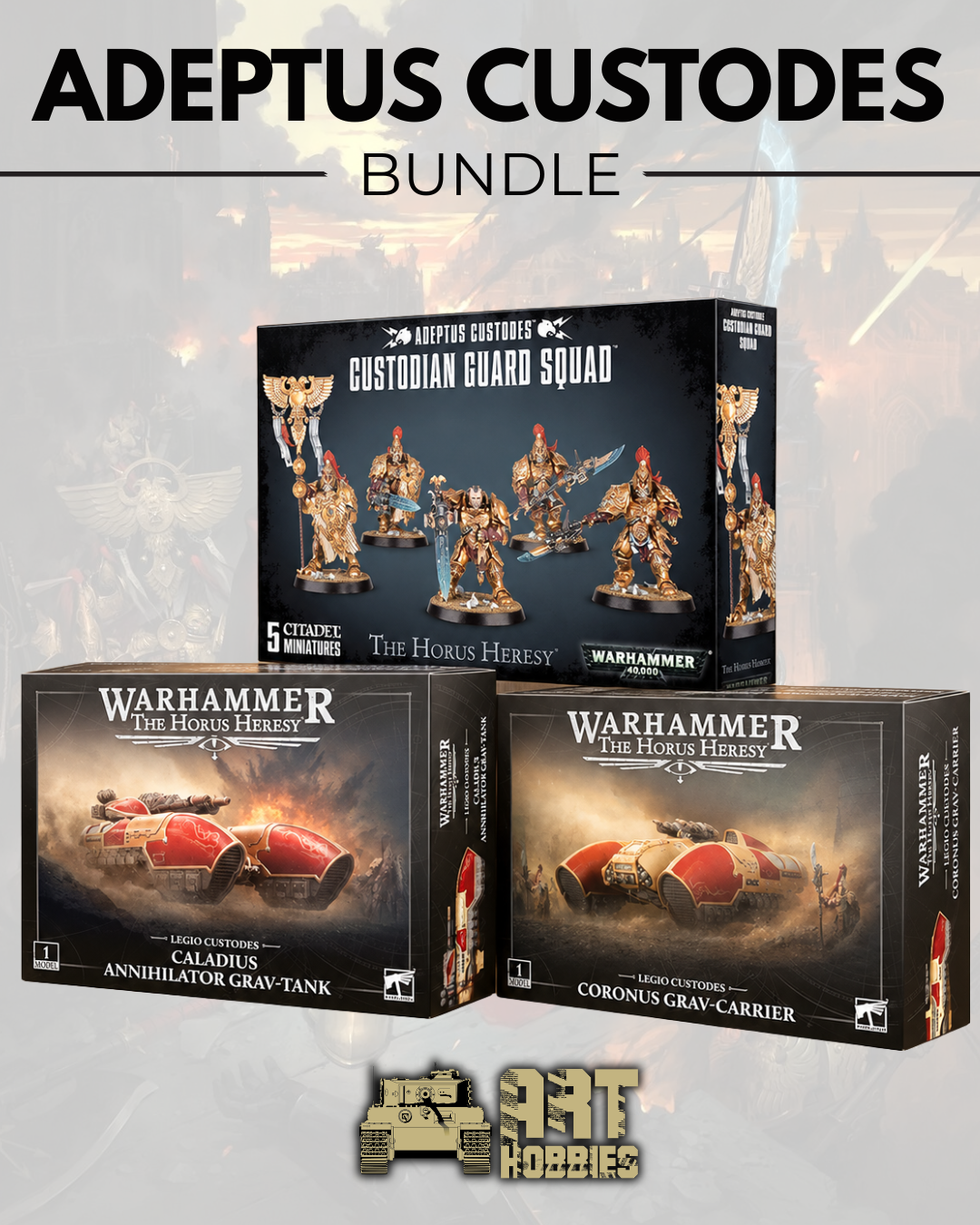 BUNDLE ADEPTUS CUSTODES