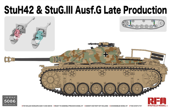 RM5086 StuH42 & StuG.III Ausf.G Late Production