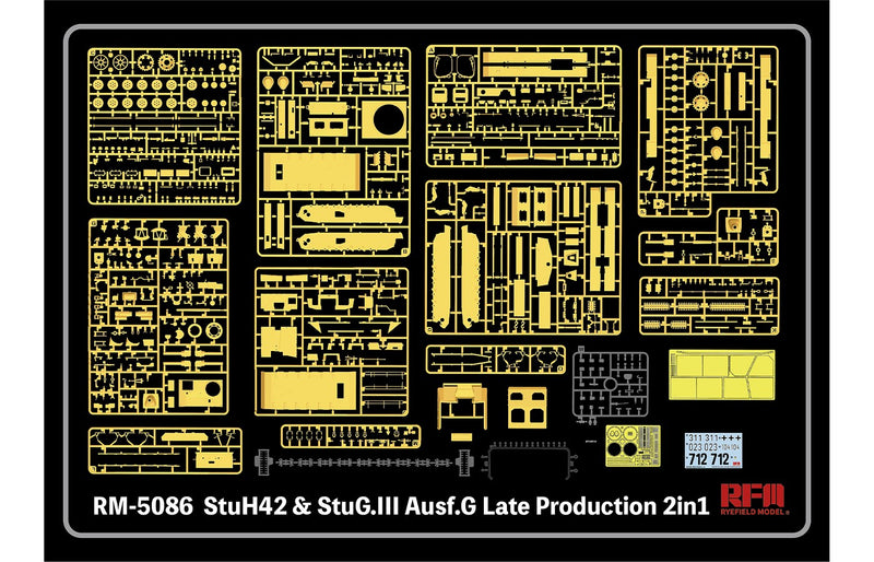 RM5086 StuH42 & StuG.III Ausf.G Late Production