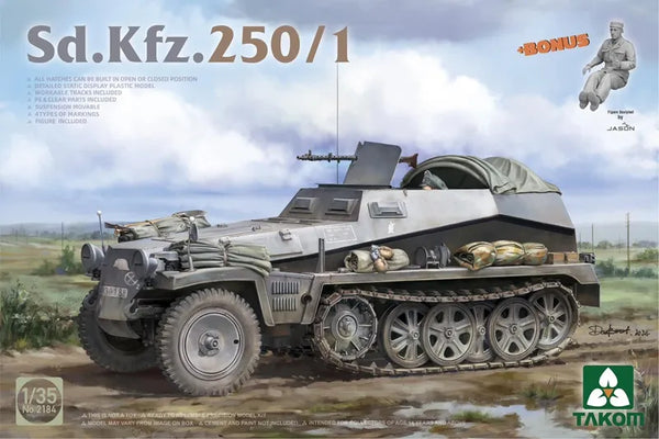 TAK02184 1:35 Takom Sd.Kfz.250/1