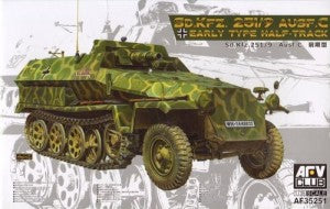 AFV35251 1/35 AFV Club Sd.Kfz.251/9 Ausf C, demi-piste de Type précoce