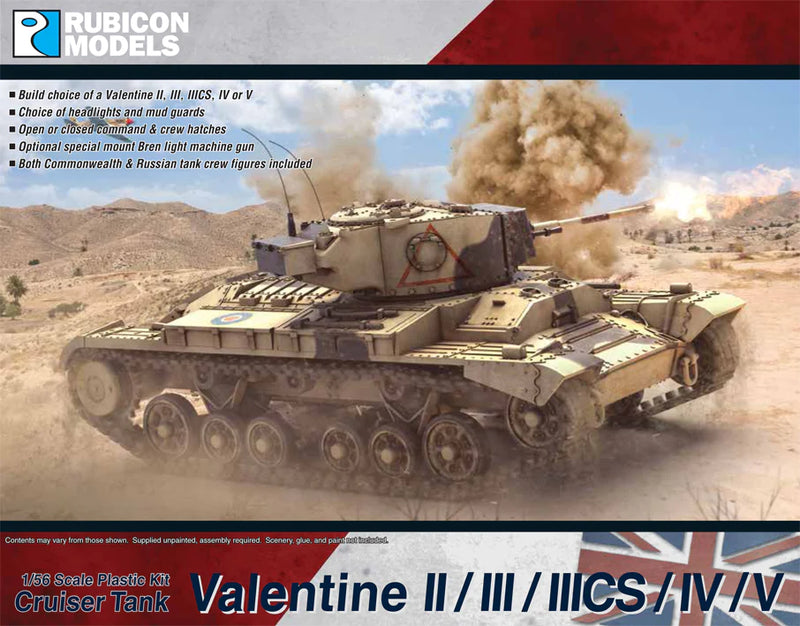 Rubicon models Valentine II/III/IIIcs/IV/V 280097