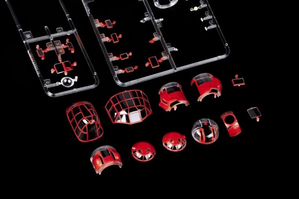 EDUEX1101 - 1/48 THE DIE - CUT FLEXIBLE MASK FOR SCALE PLASTIC KITS