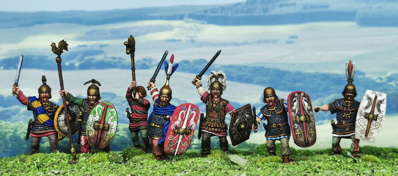 Gallic Armoured Warriors