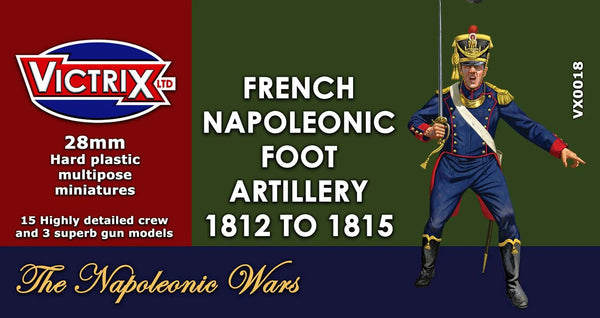 Napoleonic French Artillery 1812 to 1815 VX0018