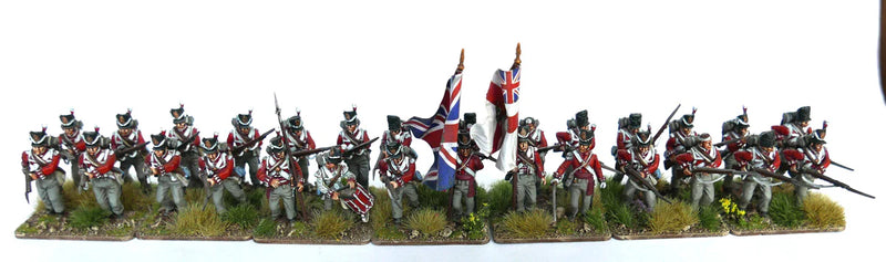 Waterloo British Infantry Center Companies