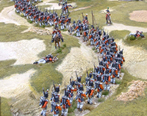 Waterloo British Infantry Center Companies