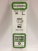 EVG0295 Evergreen Styrene Plastic .156 Angle 3 pieces