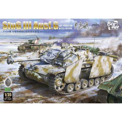 BT-020 BORDER MODEL 1/35 STUG III G LATE PRODUCTION