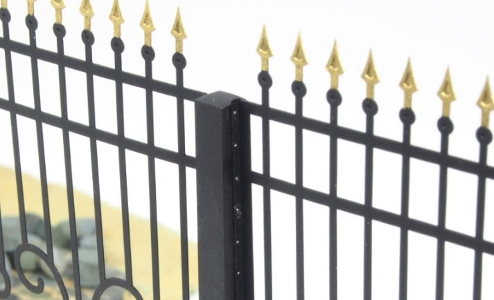 Matho 1/35 Metal Fence A - big set with gate 35086