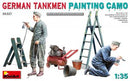 MiniArt 1/35 German Tankmen Painting Camo Figure Set (35327)