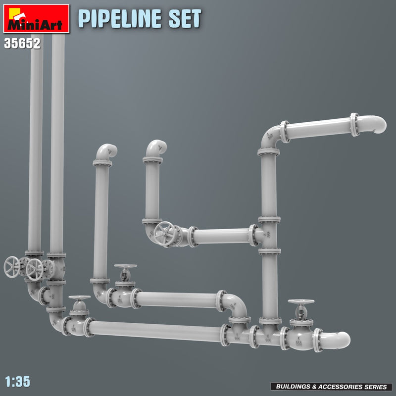 MIART 35652 Miniart 1/35 Pipeline Set