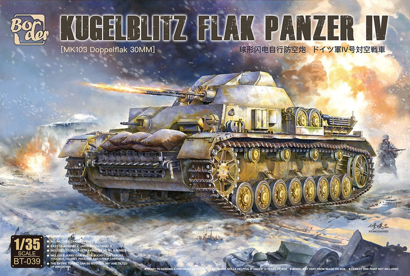 Border model kugelblitz Flak Panzer IV 1/35