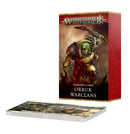Warscroll Cards: Orruk Warclans (Ingles)