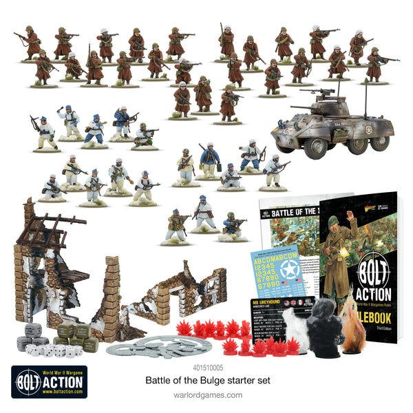 BOLT ACTION Starter Set 3 ed- Battle of the Bulge