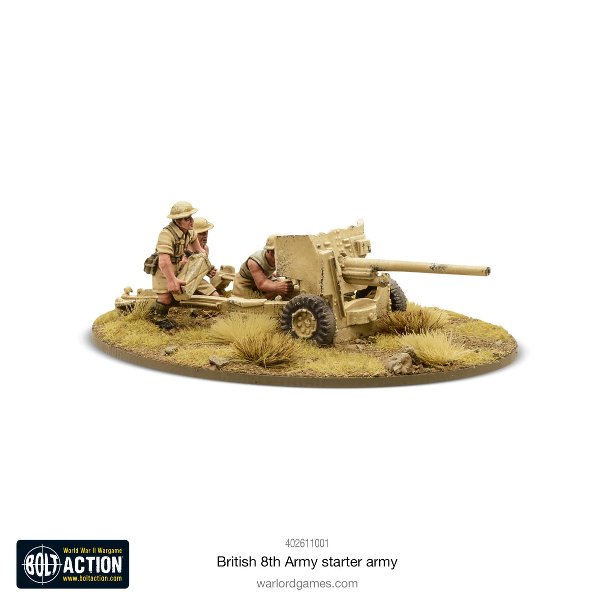 Bolt Action British 8th Army Starter Army