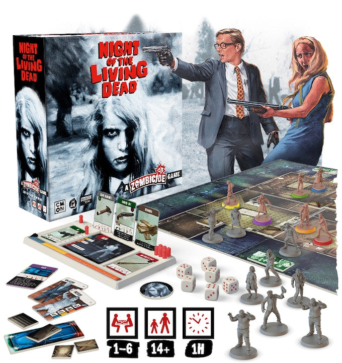 CMON Zombicide Night of The Living Dead Board Game