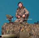 British Tank Commander Set 2 Figures & 4 Heads Included Alpine Miniatures 35298 1:35