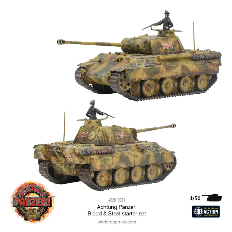 Achtung Panzer! Blood & Steel Starter Set (ingles)