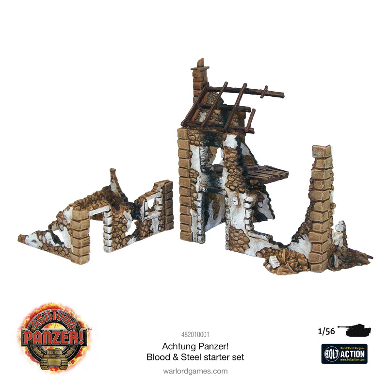 Achtung Panzer! Blood & Steel Starter Set (ingles)