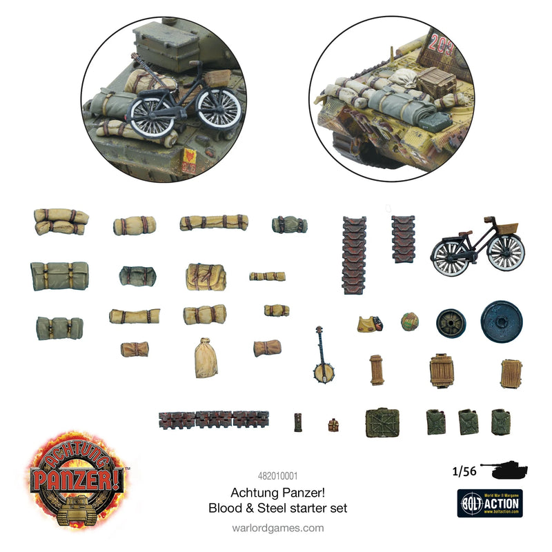 Achtung Panzer! Blood & Steel Starter Set (ingles)